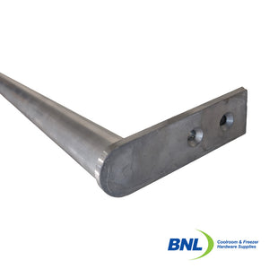 Raw Aluminium Tube End and Tube Handle