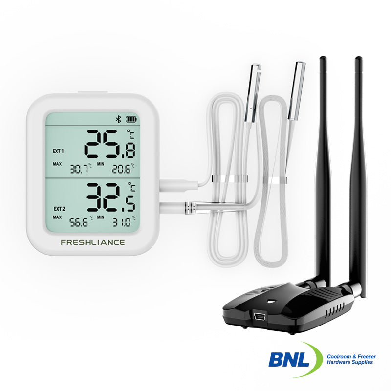 Continuous Humidity Monitor Remote Real-Time Cold Storage Monitoring System - BNL Supply
