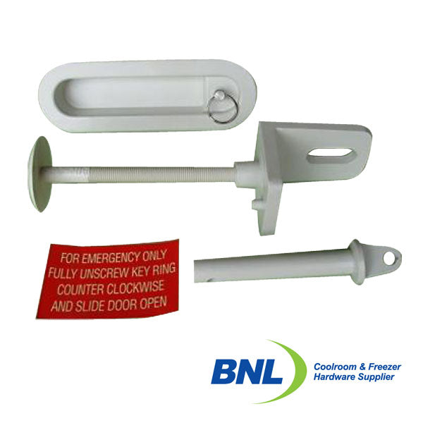 BNL L10W Surfmist Sliding Door Locking Assembly