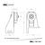 BNL W19R Right Small Hanging Roller Assembly Specifications